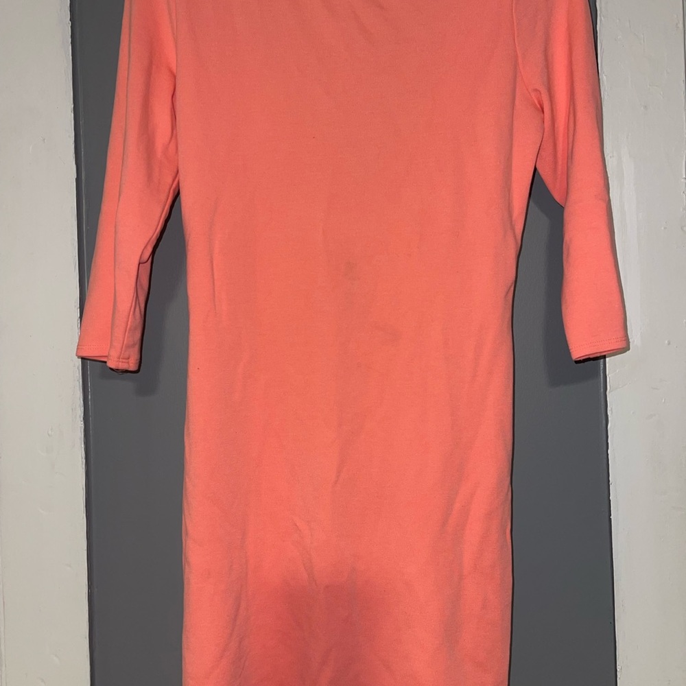 Peach color dress - Picture 1 of 2
